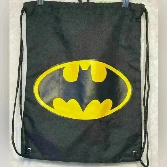 DC Comics Batman/Robin Drawstring Kids Backback - Picture 2 of 8